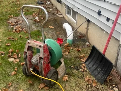 Reputable Cesspool & Drain team and trucks